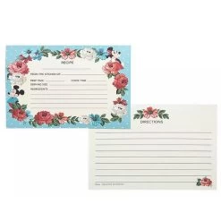 Disney Recipe Cards & Box Set - Mickey & Minnie Mouse - Retro -Cozy Corner Shop 79289 3