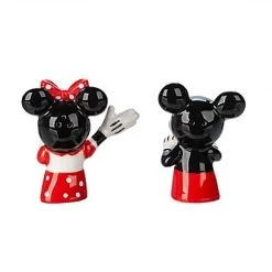 Disney Salt And Pepper Shaker Set - Mickey And Minnie Mouse Holiday Sleigh -Cozy Corner Shop 79562 s7