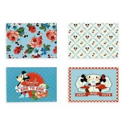 Disney Notecard Set - Mickey And Minnie Mouse - Retro -Cozy Corner Shop 79714 2