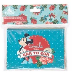 Disney Notecard Set - Mickey And Minnie Mouse - Retro -Cozy Corner Shop 79714 3