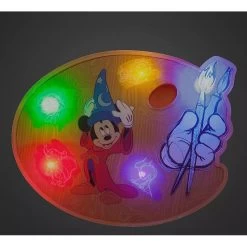 Disney Light Up Magnet - Sorcerer Mickey - Ink & Paint 5 Disney Light Up Magnet - Sorcerer Mickey - Ink & Paint -Cozy Corner Shop 80535 2