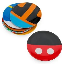 Disney Plastic Plates Set - Disney Park Mousewares - Characters - Set Of 6 9 Disney Plastic Plates Set - Disney Park Mousewares - Characters - Set Of 6 -Cozy Corner Shop 80938 2s