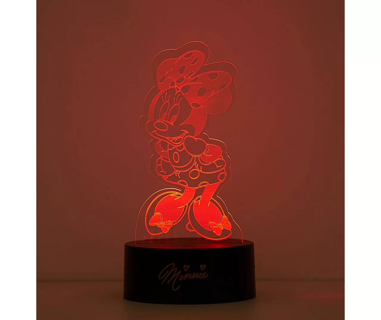 Disney Minnie Mouse Multi-Color Acrylic Lamp 4 Disney Minnie Mouse Multi-Color Acrylic Lamp - Image 2