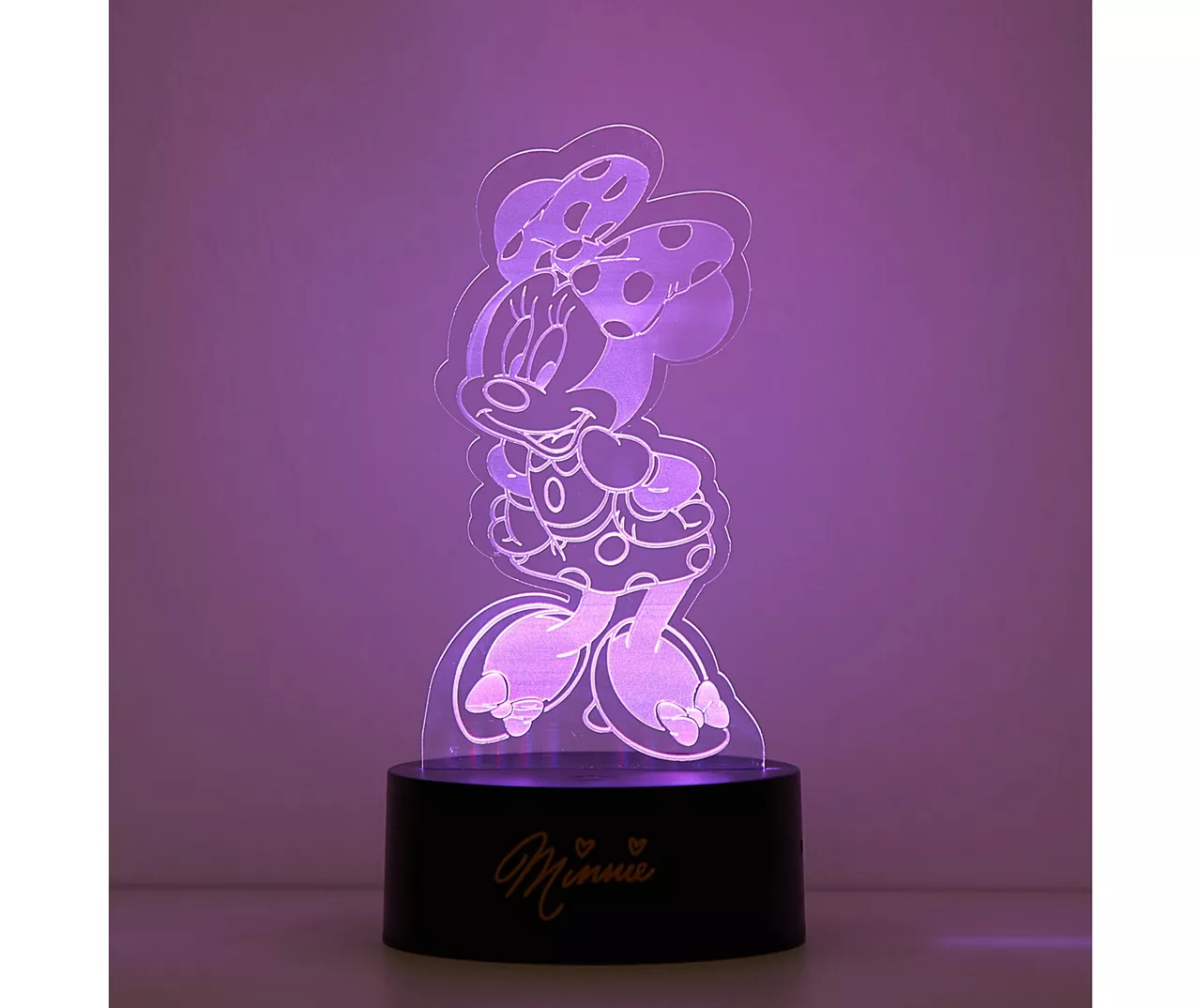Disney Minnie Mouse Multi-Color Acrylic Lamp 8 Disney Minnie Mouse Multi-Color Acrylic Lamp - Image 6