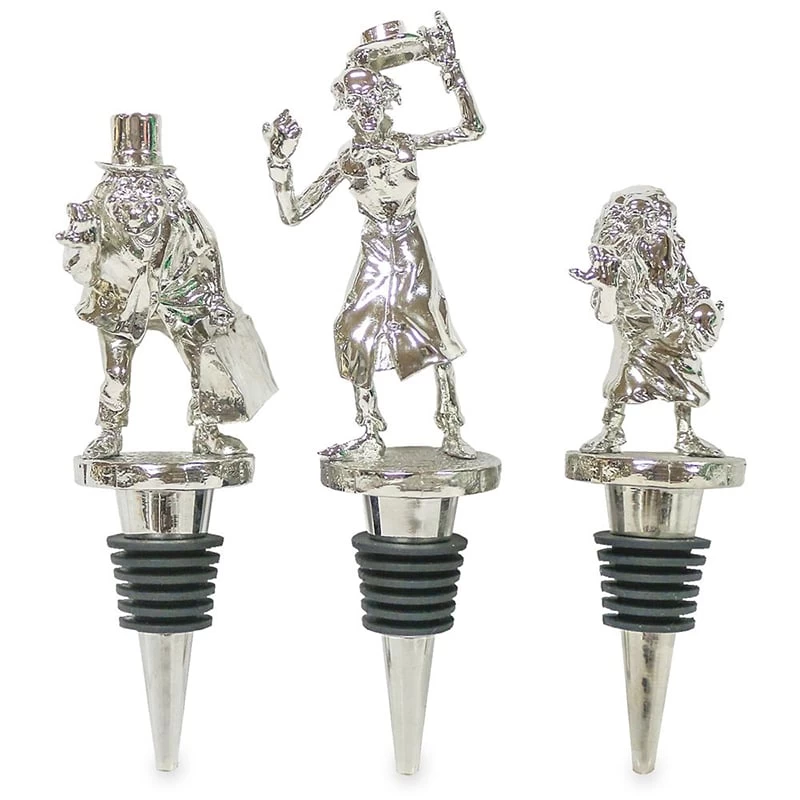 Disney Bottle Stopper Set - Haunted Mansion - Hitchhiking Ghosts 3 Disney Bottle Stopper Set - Haunted Mansion - Hitchhiking Ghosts