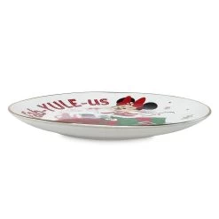 Disney Dessert Plate - Holiday Minnie Fab-Yule-Us -Cozy Corner Shop 85422s2