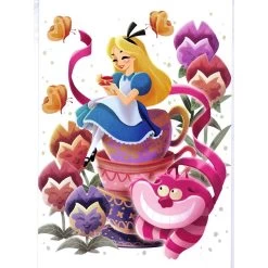 Disney Postcard - Eunjung June Kim - Tea Time