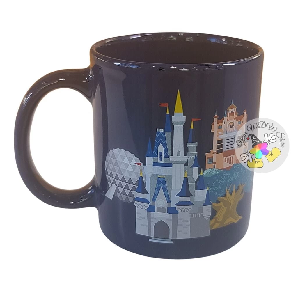 Disney Mug - Walt Disney World - Four Parks Icons - DAD 4 Disney Mug - Walt Disney World - Four Parks Icons - DAD - Image 2