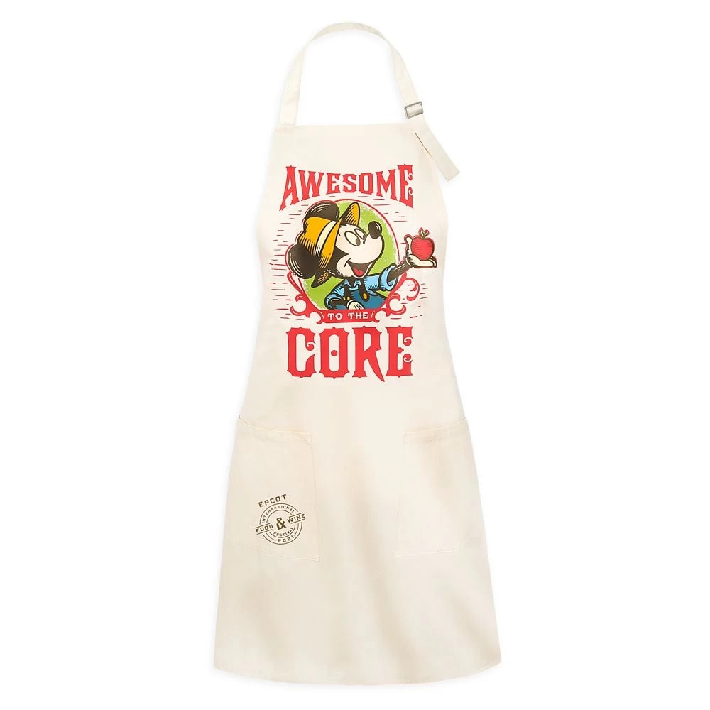 Disney Apron - Epcot Food And Wine Festival Mickey And Minnie Orchard 3 Disney Apron - Epcot Food And Wine Festival Mickey And Minnie Orchard