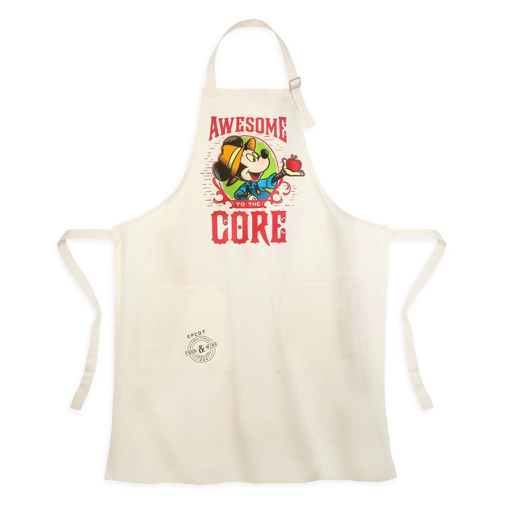 Disney Apron - Epcot Food And Wine Festival Mickey And Minnie Orchard 4 Disney Apron - Epcot Food And Wine Festival Mickey And Minnie Orchard - Image 2
