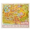 Disney Souvenir Map - Walt Disney World 50th Anniversary - Magic Kingdom Reproduction -Cozy Corner Shop 89549 1