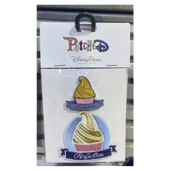 Disney Iron On Patch And Pin Set - PATCHED - Dole Whip Perfection