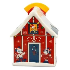 Disney Cookie Jar - Mickey And Friends Walt's Holiday Lodge