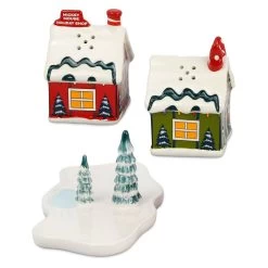 Disney Salt And Pepper Set - Mickey And Minnie Holiday 7 Disney Salt And Pepper Set - Mickey And Minnie Holiday -Cozy Corner Shop 90366s2