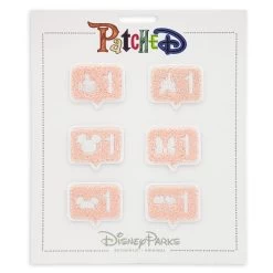 Disney Iron On Mini Patch Set - PATCHED - Mickey Mouse Icon LIKE Buttons -Cozy Corner Shop 91872 2