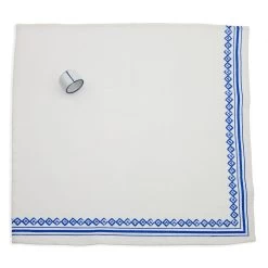 Disney Napkin And Ring Set - Mickey Mouse Homestead - Blue