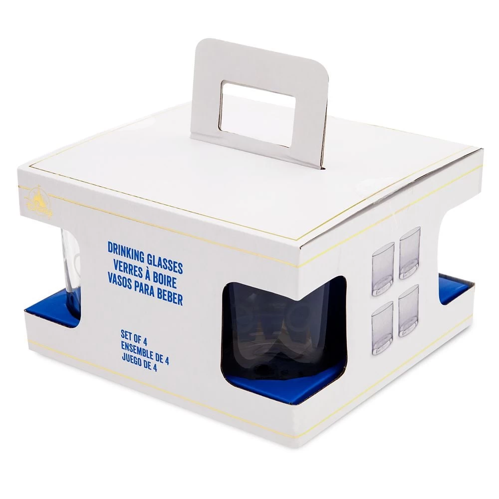 Disney Drinking Glass Set - Mickey Mouse Homestead - Etched 5 Disney Drinking Glass Set - Mickey Mouse Homestead - Etched - Image 3