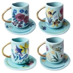 Disney Teacup Set - Mary Blair Alice In Wonderland - Teacup And Saucer Set -Cozy Corner Shop 95084 3