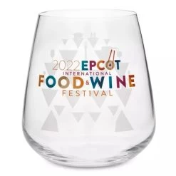 Disney Stemless Glass - 2022 EPCOT International Food & Wine Festival