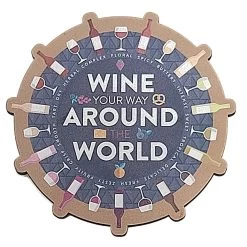 Disney Magnet - 2022 Epcot Food And Wine Festival Wine Your Way Around The World