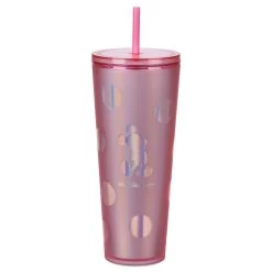 Disney Tumbler With Straw - Starbucks Walt Disney World Mickey Pink Polka Dot
