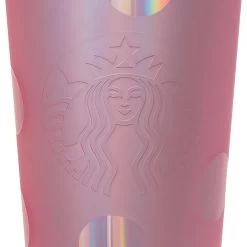 Disney Tumbler With Straw - Starbucks Walt Disney World Mickey Pink Polka Dot -Cozy Corner Shop 97171s4