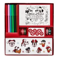 Disney Stationery Kit - 2022 Mickey And Friends Vintage Christmas -Cozy Corner Shop 97627s2