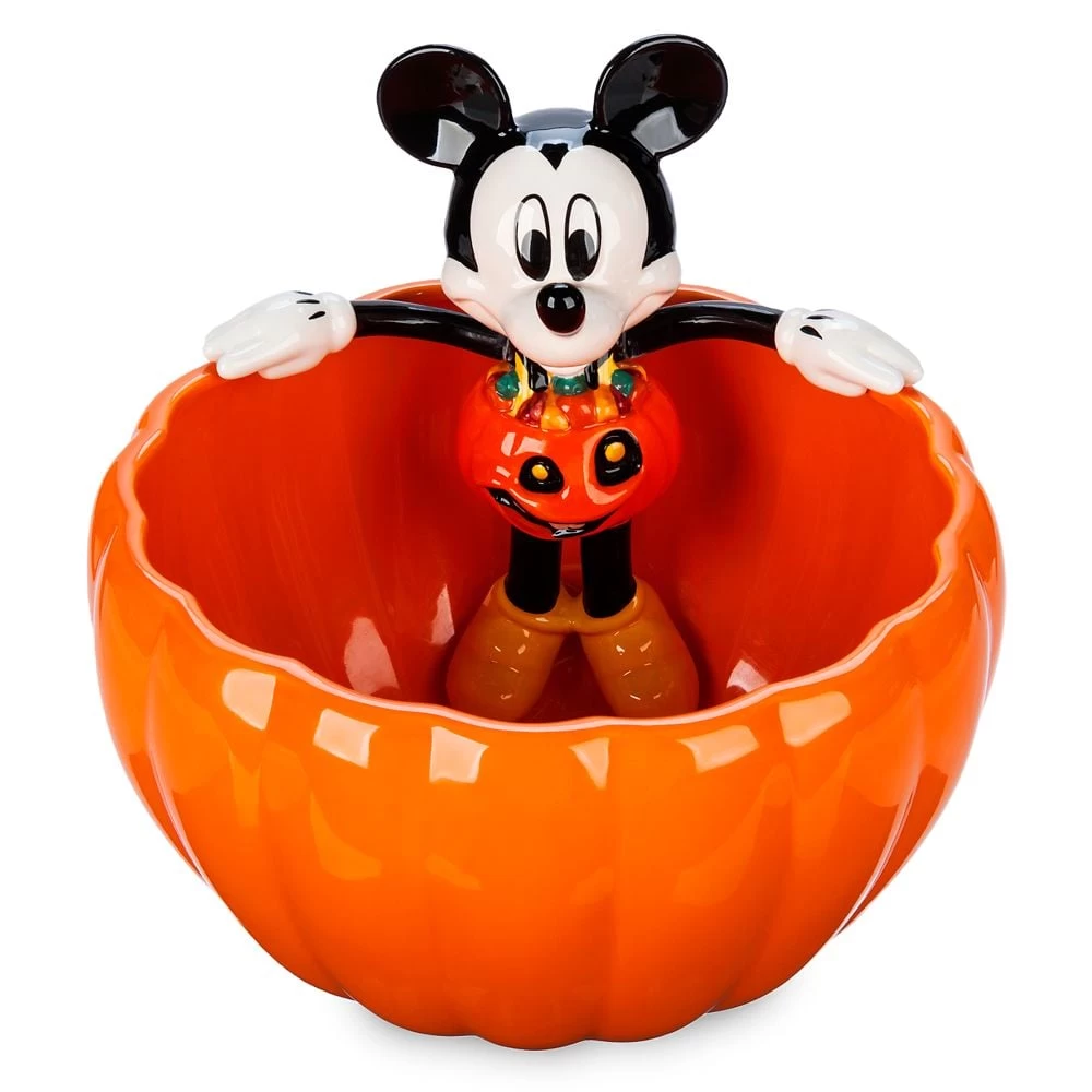 Disney Candy Bowl - Mickey Mouse In Jack-o’-Lantern 3 Disney Candy Bowl - Mickey Mouse In Jack-o’-Lantern