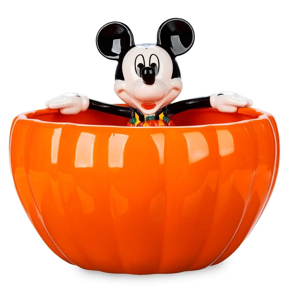 Disney Candy Bowl - Mickey Mouse In Jack-o’-Lantern 4 Disney Candy Bowl - Mickey Mouse In Jack-o’-Lantern - Image 2
