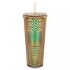 Disney Starbucks Tumbler - Walt Disney World 50th Anniversary Gold -Cozy Corner Shop 98798201