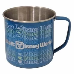 Disney Coffee Mug - Walt Disney World Stacked Logo Metal