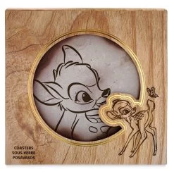 Disney Coaster Set - Cozy & Comfy Collection - Bambi And Friends -Cozy Corner Shop 99650 2