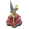 Disney Cookie Jar - Tinker Bell On Rose - RETIRED -Cozy Corner Shop 99676 1